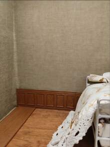 1:12 娃娃屋微缩装饰墙板，哑光塑料材质，DIY 迷你家居装饰配件，BJD 摄影道具，微缩模型 - 彩色 - 查看 7