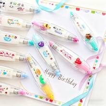 【可爱卡通压花工具】1支梦幻卡通压花滚轮印章笔 - 彩色装饰压花印章工具，趣味易用的日记压花滚轮 | 手持式卡通图案压花印章，适用于DIY手工、剪贴簿压花项目、日记装饰