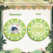 蓝色监狱亚克力筹码硬币双面动漫周边 - 史迪奇玩具、旅行玩具、课堂减压玩具、迷你洗澡玩具、圣诞文具减压球、生日礼物、复活节礼物、情人节礼物、完美礼物、赠品、玩具、游戏 - 彩色 - 查看 23