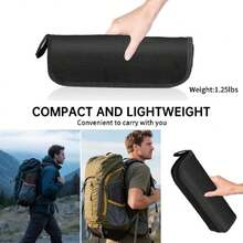 Taburete Plegable portátil de 33 cm para Adultos con Bolsillo Lateral, Taburete Plegable Ultraligero y pequeño para Actividades al Aire Libre, jardinería, Pesca y Senderismo,37564060 - Multicolor - Ver 5