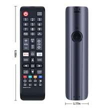 VELEC 1pc BN59-01315D Replacement Remote Control, Compatible With Samsung 4K UHD Smart TVs UA43RU7100, UA43RU7100W, UA49RU7100, UA50RU7100, UA50RU7100W, UA55RU7100, UA55RU7100W, UA58RU7100W, UA65RU7100W, UA75RU7 - Black - View 3