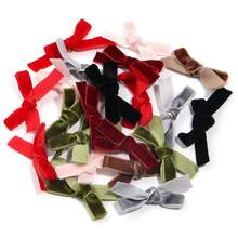 10pcs Velvet Bow Ties, Vibrant Colors Including Burgundy And Red Ribbon, Hair Accessories Bows Suitable For Holidays, Wreaths, Gift Baskets, Wedding Decorations, Sewing And Crafts - Multicolor - View 8