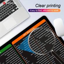 1pc Minimalist Windows Keyboard Shortcuts Mouse Pad, Large Desk Mat With Office Software Shortcut Keys For Students, Non-Slip Keyboard Pad With Computer Mouse Shortcut Pattern - Multicolor - View 9