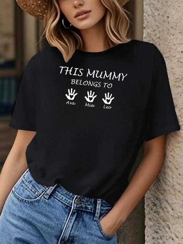 Mummy Shirt Custom Mum-Shirt Personalised Mum This Mummy Be S Mothers Day Tee Funny Mom Tshirt New Mum Shirts Mother To Be,