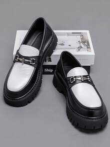 Giày da khắc họa tiết kiểu Anh, giày công sở nam, giày mũi nhọn buộc dây nam, giày Derby, giày cưới cho cặp đôi mới cưới, giày cổ thấp - màu đen - Xem 12