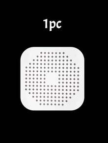 3个装硅胶方形地漏毛发收集器，吸盘式设计，防止淋浴房堵塞，适用于浴室、浴缸、厨房等地漏，浴室配件，家居装饰，返校季，秋季 - 彩色 - 查看 15