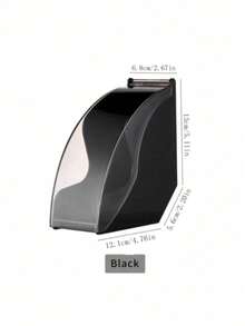 这款大容量黑色塑料咖啡滤纸架，配有防尘透明盖和弧形台面设计，适用于纸质咖啡滤纸。这款时尚现代的厨房配件，既是节省空间的桌面收纳盒，又能完美收纳各种便捷的咖啡冲泡方式所需的滤纸。是家庭、咖啡馆、酒吧和餐厅的理想之选，也适合节假日、聚会和开学季使用。 - 彩色 - 查看 4