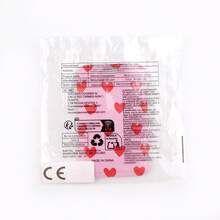 1个情人节心形钥匙扣，尼龙挂绳，可用于手机、相机、身份证、挂绳 - 彩色 - 查看 10