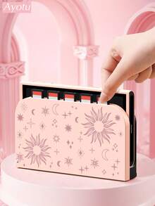 Ayotu 2025新款Switch2系列太阳图案游戏机外壳及配件套装，适用于7.9英寸Switch2主机。套装包含保护壳、收纳袋、底座外壳、游戏机防尘罩、游戏卡盒、Joy-Con手柄保护套及其他可选配件。是学校、生日礼物和游戏爱好者的理想之选。 - 彩色 - 查看 6