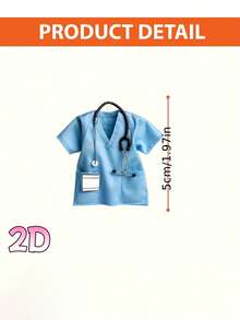 2D Personalized Nurse Name Keychain, Customized Keychain For Medical Staff, Gift For Future Nurses, Nursing Students And Nursing School Graduates, Registered Nurse Keychain, Nursing Keychain - Multicolor - View 6