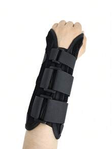 Carpal Tunnel Syndrome Wrist Brace (Left Or Right Hand) - Arm Compression Hand Support Brace - Adjustable Night Wrist Support Brace For Men And Women - Black - View 8