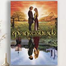 Framed  The Princess Bride Movie Poster Poster Decorative Painting Canvas Wall Art Living Room Posters Bedroom Painting New Year, Christmas For Living Room, Bedroom, Kitchen,Restroom Decoration - Đóng khung - Xem 1