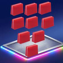 9 件套 ESOLOSK DJ 混音器推杆 - 彩色编码推子和旋钮（红、橙、黄、绿、蓝、紫、黑、白、灰）- 防滑握柄，免工具安装，兼容 DJ 控制器、音频混音器、DAW 软件 - Ableton、FL Studio、Logic Pro X - 专业及家庭录音室配件，音乐制作人 - 彩色 - 查看 21