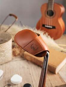 Personalized Faux Leather Golf Club Head Cover, Customized Golf Gift For Men, Customized Golf Accessories, Golf Club Head Cover, Waterproof PU Leather, With Hook And Loop, Can Be Engraved, Groomsmen Gift - Multicolor - View 8
