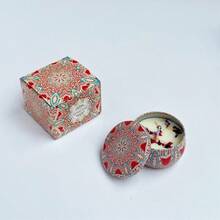 1/2/9件套香氛蜡烛，罐装蜡烛，手工大豆蜡烛，适合婚礼和节日装饰，是馈赠亲朋好友的完美礼物，香氛铁盒蜡烛，适合生日、情人节或母亲节旅行，香氛礼盒套装。9件套，香味随机。 - 彩色 - 查看 25