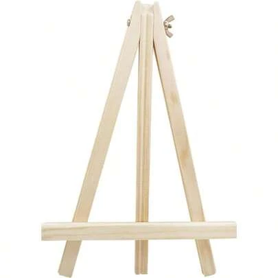 Tabletop Art Display Easel - 10.6 Inchx Inch Pine Wooden A - Frame Stand Painting, Art, Signs, Canvas Paint And Projects
