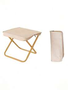 1把120公斤承重折叠露营椅 - 便携式、紧凑型户外椅，轻巧耐用的框架，易于组装和折叠，耐候面料，是露营、海滩、钓鱼、园艺和旅行的理想之选 - 非常适合度假和户外探险 - 彩色 - 查看 11