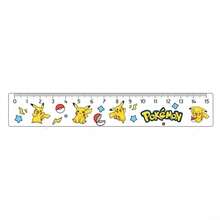 15cm Pokemon Pikachu Transparent Ruler, Anime Cartoon Math Tool, Stationery Drawing Gift, Office Measurement - Multicolor - View 6