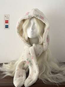 1pc Autumn/Winter Warm New Arrival Braided Knit Beanie Hat, Unisex Earflap Ski Trapper Pilot Cap, Solid Color Versatile Large Head Circumference Knitted Knit Hat