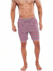 TendenciaAlfani - Pijama para Hombre, Paquete De 2 Bermudas para DormirCalidad premium - Negro/Gris - Ver 3