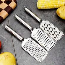 1pc/3pcs Stainless Steel Kitchen Tools | Multi-Functional Peeler, Grater, And Can Opener For Fruits, Vegetables, And Potatoes - Multicolor - View 2