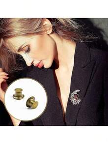 Estilo30 piezas de metal con cierre de cierre con caja de almacenamientoVersión mejorada - bronce - Ver 5