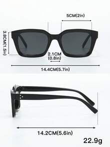 Set de 4 gafas de estilo bohemio con marcos surtidos para mujeres, gafas de moda con para uso diario, verano, playa, viajes y fiestas - Multicolor - Ver 5