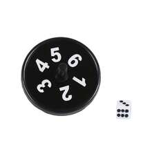 1个预言转盘创意数字占卜骰子，趣味桌面减压玩具 - 节日礼物 - 生日礼物 - 完美礼物 - 彩色 - 查看 5