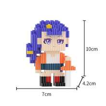 60pcs Set de Bloques de Ensamblaje Creativo | Figuras Granulares Estilo Anime - Multicolor - Ver 8