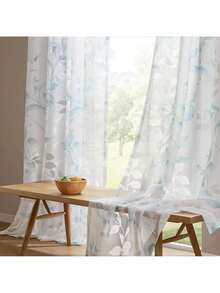 EstiloTendenciaMadison Park - Cortinas Transparentes Para Dormitorio, Modernas Y ContemporáNeas, De Lino Natural, 84 Pulgadas De Largo Para Sala De Estar, Cortina Transparente Moderna Con Ojales Cecily Botanical, 50 Pulgadas De Ancho X 84 Pulgadas De Largo, Paquete De 1 PanelCalidad PremiumVersióN Mejorada - Ocaye - Ver 10