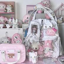 Women Fashion Backpacks - White - View 4