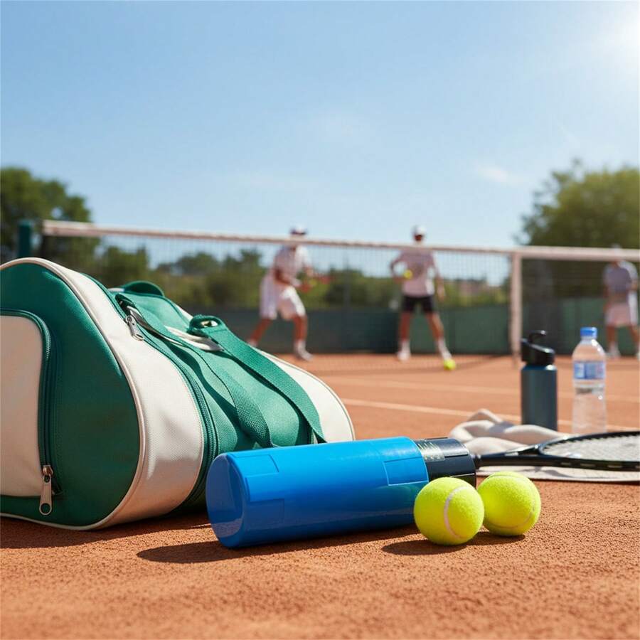 Tennis Ball Pressure Storage Canister Reusable ABS Container Preserve Ball Bounce For Outdoor Sports Use - Multicolor - View 1