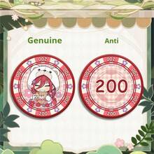 蓝色监狱亚克力筹码硬币双面动漫周边 - 史迪奇玩具、旅行玩具、课堂减压玩具、迷你洗澡玩具、圣诞文具减压球、生日礼物、复活节礼物、情人节礼物、完美礼物、赠品、玩具、游戏 - 彩色 - 查看 13