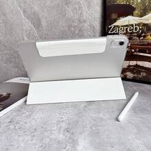 IQPEA 带笔槽的夹式笔保护套，适用于 iPad A16 2025 Air 11'' 13'' M2 M3 Pro 11 13 M4 M5 2024 2025 Air 5 Air 4 10.9 第九代 第八代 第七代 10.2 英寸 - 紫丁香色 - 查看 5