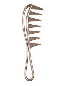 1 pièce Grand peigne texturé, peigne à dents larges pour boucler, outil de coiffure en forme de dent de requin, convient pour les cheveux bouclés, mouillés, ondulés, épais, perruques. Essentiel pour les salons. Brosse/peigne à cheveux unisexe, accessoires et produits de soins capillaires essentiels pour le salon et les voyages - Multicolore - Voir 16