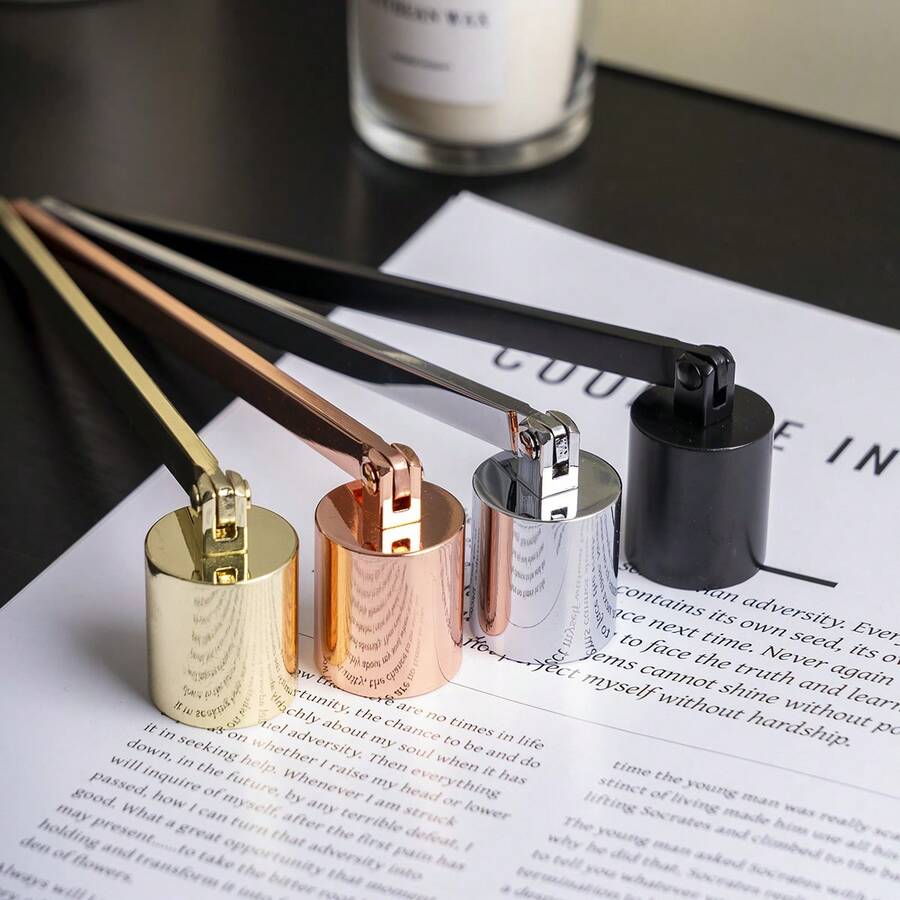 Stainless Steel Candle Snuffer, Suitable For Candles, Aromatherapy & Home Decor, Perfect For Halloween, Christmas, Easter, Thanksgiving, Valentine's Day