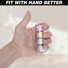 Keyboard Fidget Clicker Keyboard Fidget Keychain Of 4 Colors Decompression Button Stress Relief Gifts For Adult To Relief Stress Pass Time Valentine'S Day Valentines - 彩色 - 查看 6