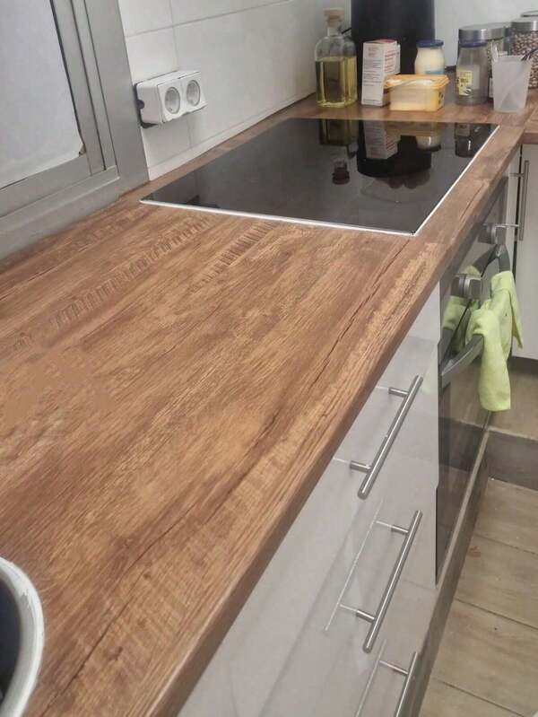 1Roll Room Decor Wood Peel And Stick Wallpaper Thick Wood Contact Paper For Countertops Desk Kitchen Cabinet Wallpaper Peel And Stick Countertops Waterproof Vinyl Wrap Wood Laminate Roll Wood Contact Paper Peel And Stick Countertops Wood Wallpaper Peel And Stick Table Top Covers Kitchen Counters Vanity Desk Wood Veneer Sheets Countertop Laminate