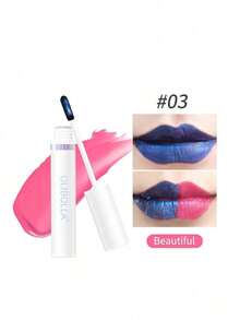 1/3 Pcs Long-Lasting Lip Liner Tattoo, Waterproof Peelable Lip Stain, Semi-Permanent Matte Lipstick For Girls And Women - Nhiều màu - Xem 10