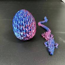 6pcs 3D  Dragon Egg Set With Movable Joints, Unique Desk Toy, Perfect Gift For Holidays And Parties Decor Decorative, Gifts Men, Boys Christmas Gifts, Gift Sets,Easter Egg Gifts - 6pcs - View 5