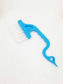 1pc Crevice Gap Cleaning Brush Tool, Hand-Held Groove Gap Cleaning Tools, 2 In 1 Dustpan Cleaning Brushes, Shutter Door Window Track Kitchen Cleaning Brushes Kit - Multicolor - View 6