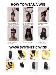 [Heat Resistant Synthetic Wig] High-Density Heat Resistant Elegant Full Lace Synthetic Wig For Women - Versatile Black Braided Style - Black - View 12