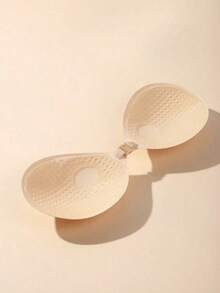 2/1 Pair Adhesive Push-Up Bras, Reusable Strapless Front Closure Invisible Nipple Covers, Women Lingerie & Accessories - Multicolor - View 10