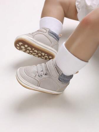 Zapatos casuales para bebés de 0 a 1 año, suela de goma suave antideslizante, zapatos deportivos cómodos, para todas las estaciones