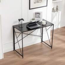 Computer Table, Desk, Gaming Table, Picnic Table - Black - View 3