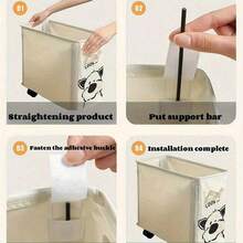 1/2件套带轮桌下储物推车 - 移动办公必备，母亲节和父亲节完美礼物 - 四季皆宜 - 彩色 - 查看 3