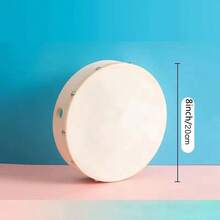 1pc 4/6/7/8/9/10 Inch Wooden Hand Drum, Musical Game Toy Percussion Instrument - Multicolor - View 9