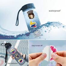 63Pcs Stickers Stickers For Holiday Decorations, Easter, DIY Mugs, Laptops, Skateboards, Etc. A Vibrant And Aesthetically Graffiti Set, Perfect For Journals, Scrapbooks, And Party Supplies - Multicolor - View 6