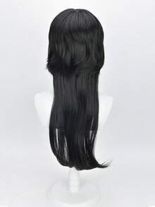 26 Inch Wig, Jellyfish Hairstyle, Wolf Tail, Natural Fluffy, Seamless Design, Suitable For Daily Wear, Multi-Purpose Cosplay, Fried Dough Twist Braid, Full Head Wig Set, Realistic Wig - Multicolor - View 6