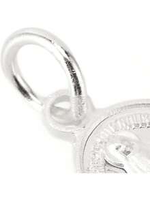 EstiloMedalla Milagrosa De Plata De Ley 925 Con Colgante De Virgen MaríA, MedallóN Ovalado De Doble Cara, JoyeríA Para Mujeres Y HombresVersióN Mejorada - 1 - Ver 4